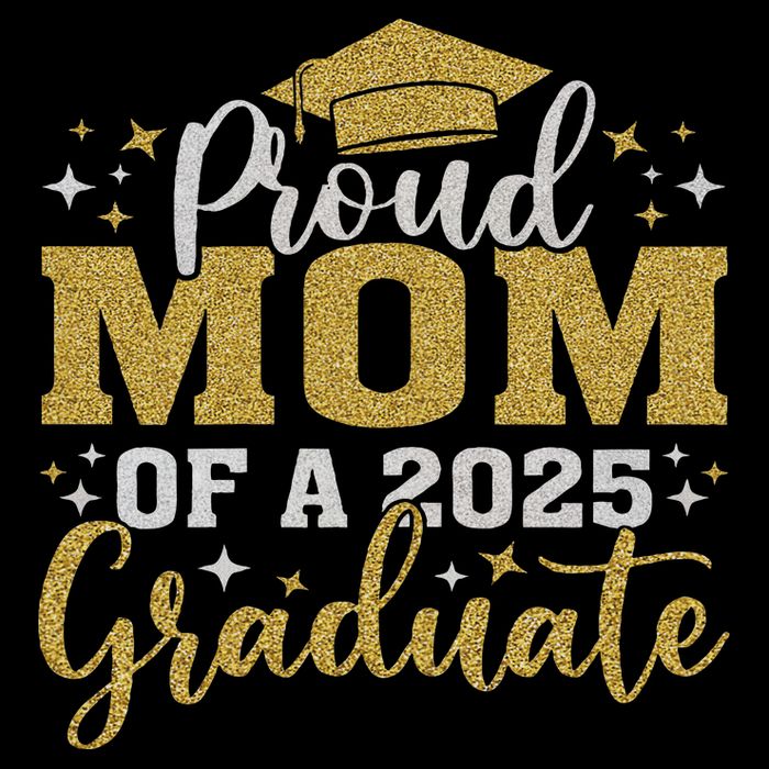 Mom Senior 2025 Proud Mom Of A Class Of 2025 Graduate 16 in Basic Backpack