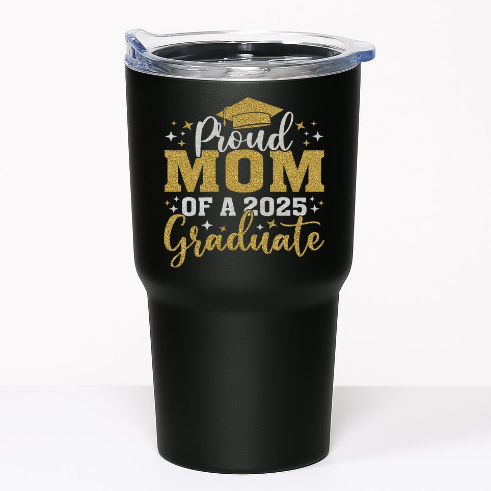 Mom Senior 2025 Proud Mom Of A Class Of 2025 Graduate Tumbler