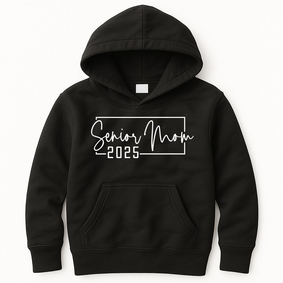 Mom Senior 2025 Proud Mom Of A Class Of 2025 Graduate Kids Hoodie