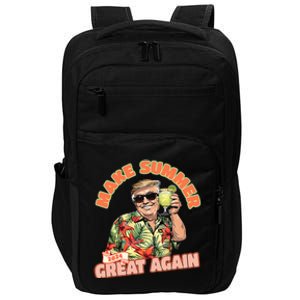 Make Summer 2024 Great Again Donald Trump Vacation Hawaii Impact Tech Backpack