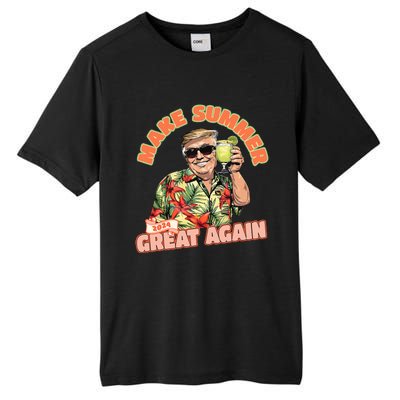 Make Summer 2024 Great Again Donald Trump Vacation Tall Fusion ChromaSoft Performance T-Shirt