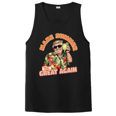 Make Summer 2024 Great Again Donald Trump Vacation PosiCharge Competitor Tank