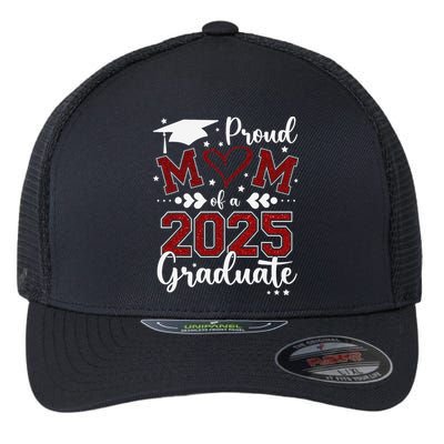 Mom Senior 2025 Proud Mom Of A Class Of 2025 Graduate Flexfit Unipanel Trucker Cap
