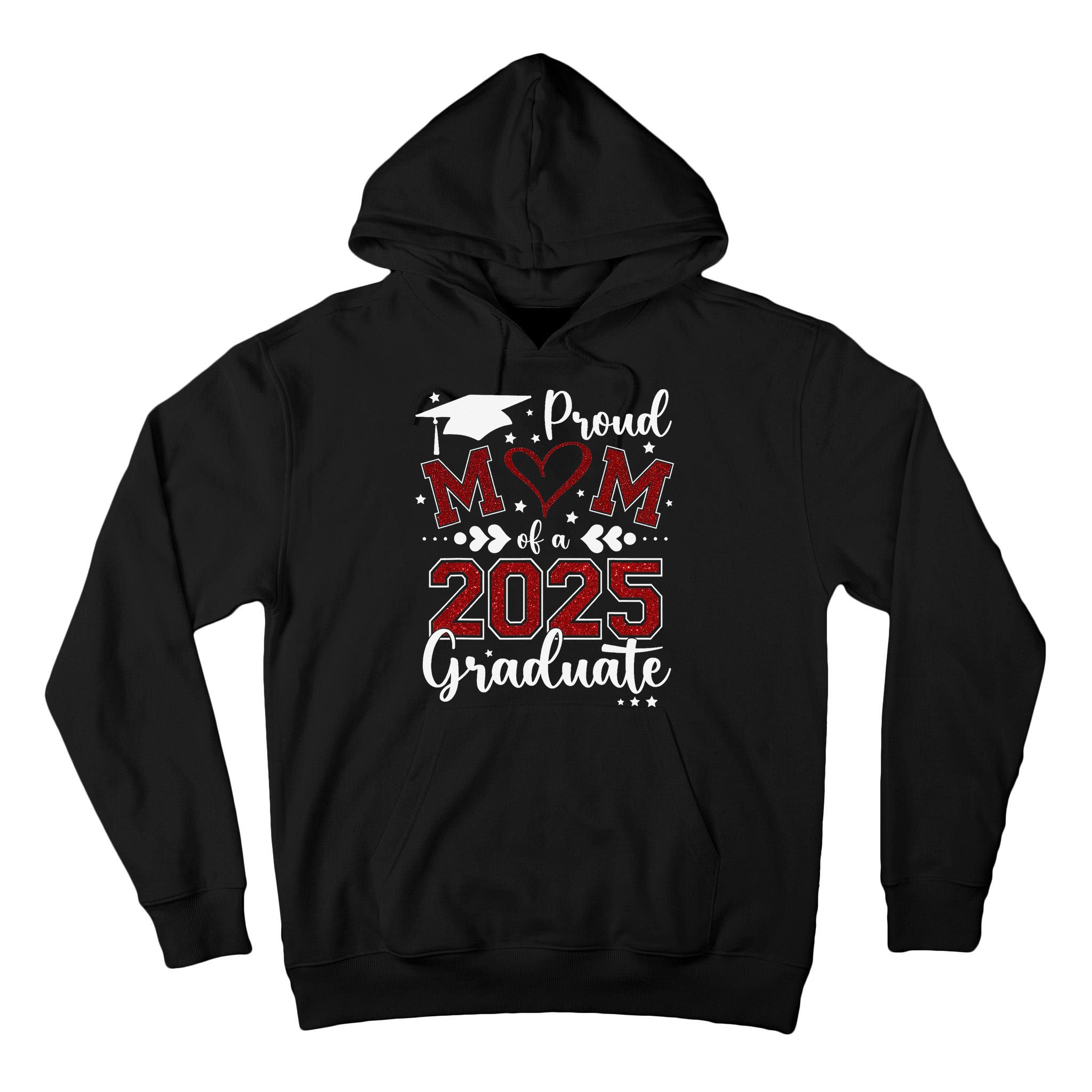 Mom Senior 2025 Proud Mom Of A Class Of 2025 Graduate Tall Hoodie
