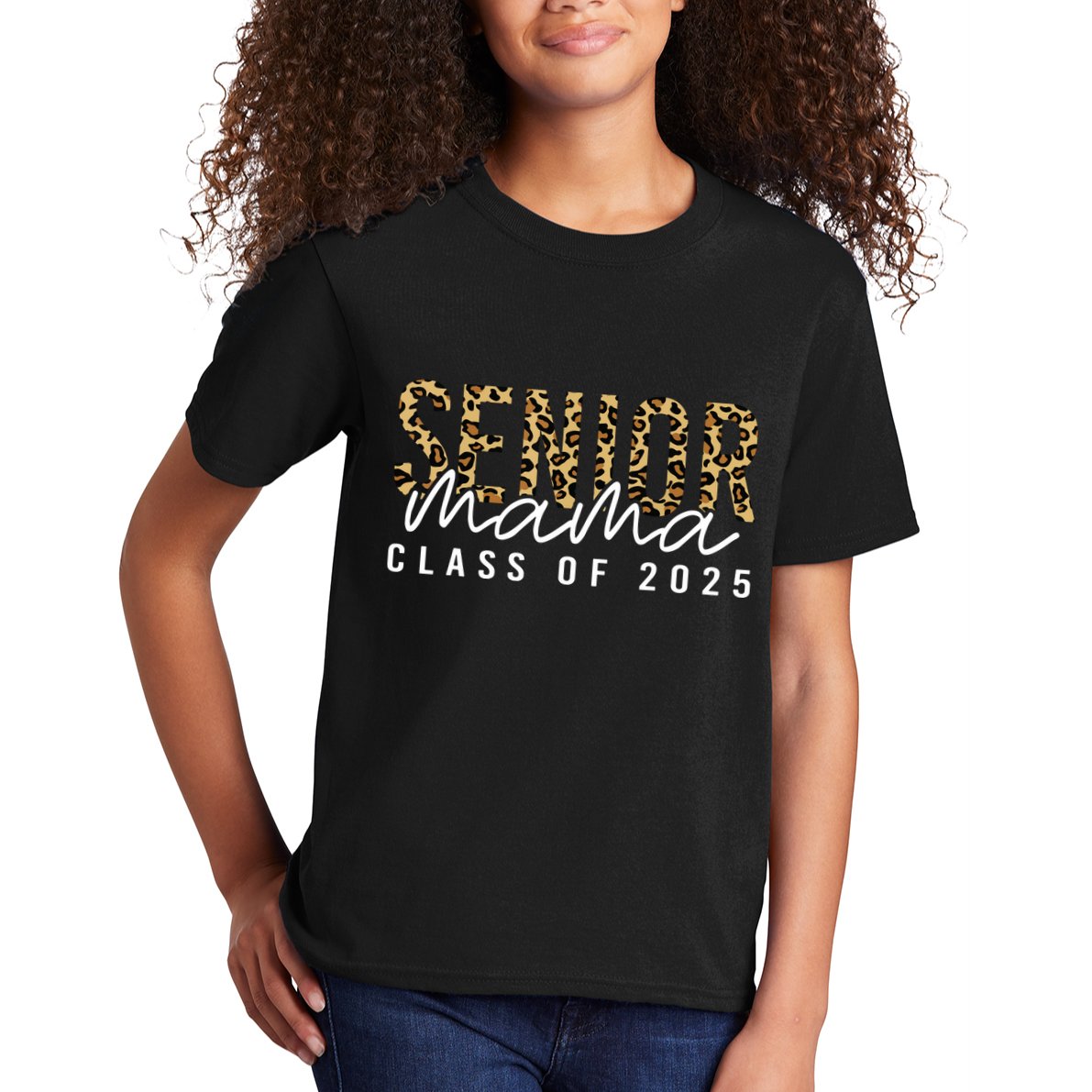 Mom Senior 2025 Proud Mom Of A Class Of 2025 Graduate Kids T-Shirt