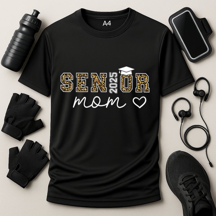Mom Senior 2025 Proud Mom Of A Class Of 2025 Graduate Cooling Performance Crew T-Shirt