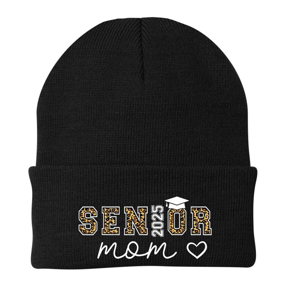 Mom Senior 2025 Proud Mom Of A Class Of 2025 Graduate Beanie