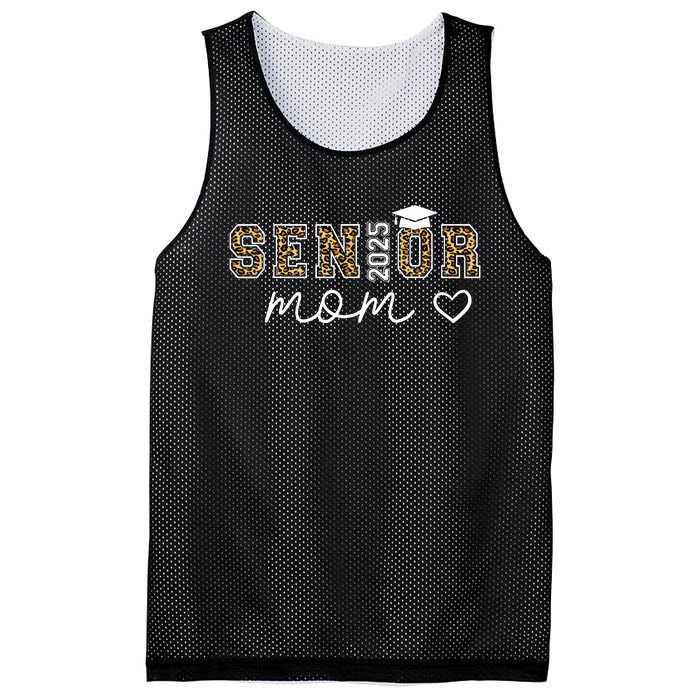 Mom Senior 2025 Proud Mom Of A Class Of 2025 Graduate Mesh Reversible Basketball Jersey Tank