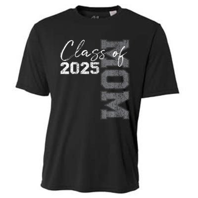 Mom Senior 2025 Proud Mom Of A Class Of 2025 Graduate Mother Cooling Performance Crew T-Shirt