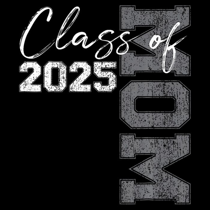 Mom Senior 2025 Proud Mom Of A Class Of 2025 Graduate Mother Cooling Performance Crew T-Shirt