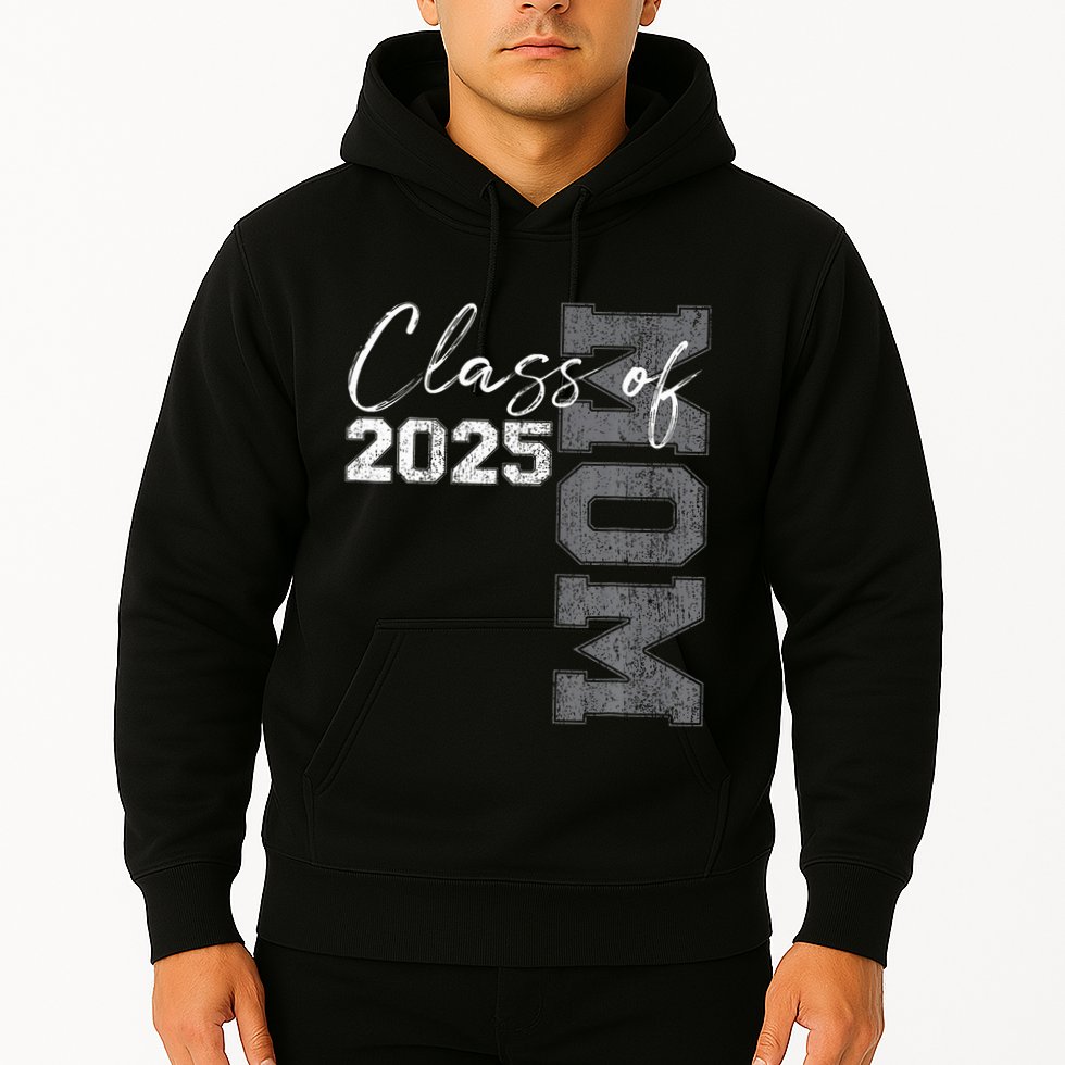 Mom Senior 2025 Proud Mom Of A Class Of 2025 Graduate Mother Hoodie