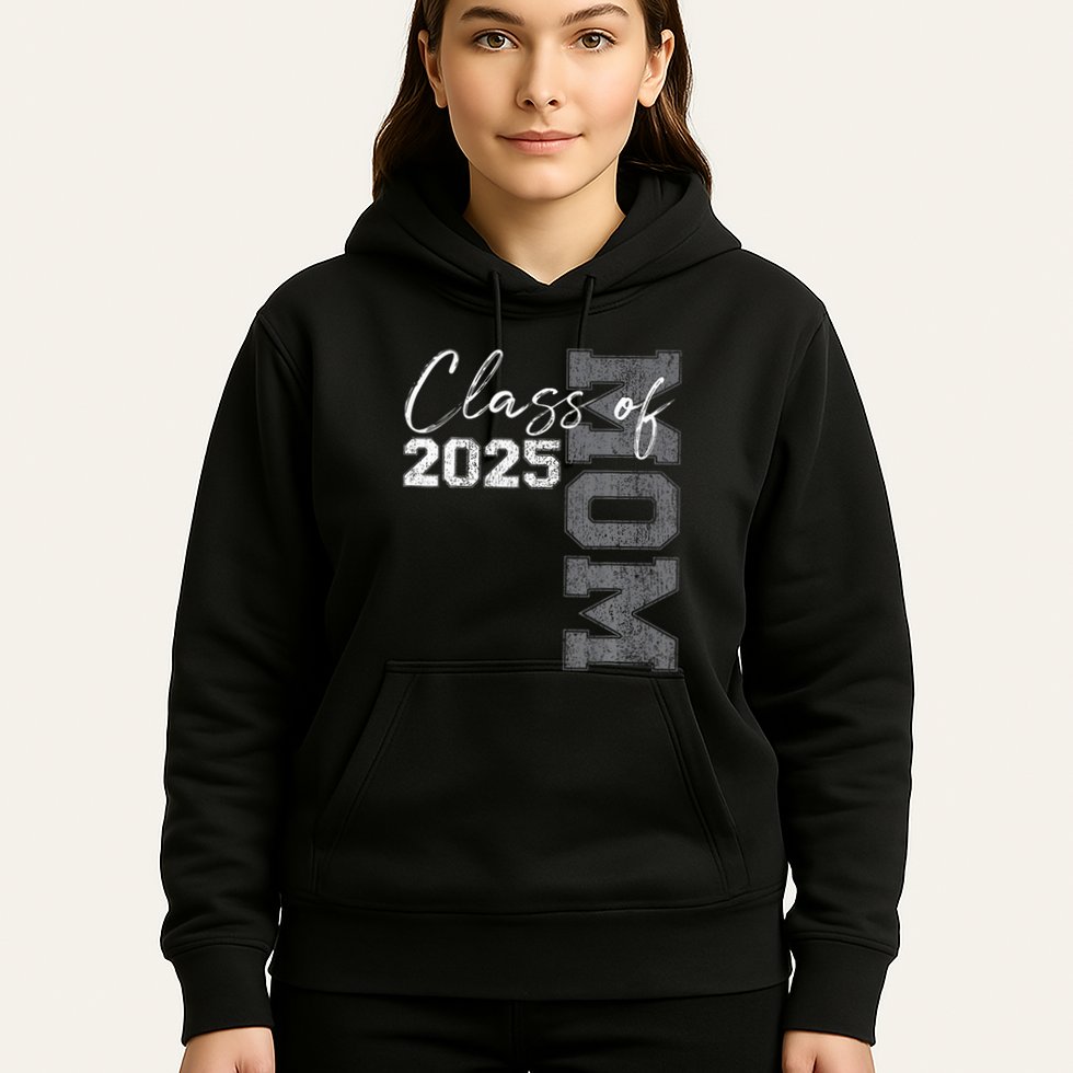 Mom Senior 2025 Proud Mom Of A Class Of 2025 Graduate Mother Hoodie