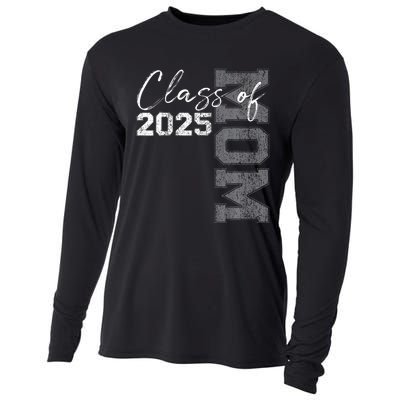 Mom Senior 2025 Proud Mom Of A Class Of 2025 Graduate Mother Cooling Performance Long Sleeve Crew