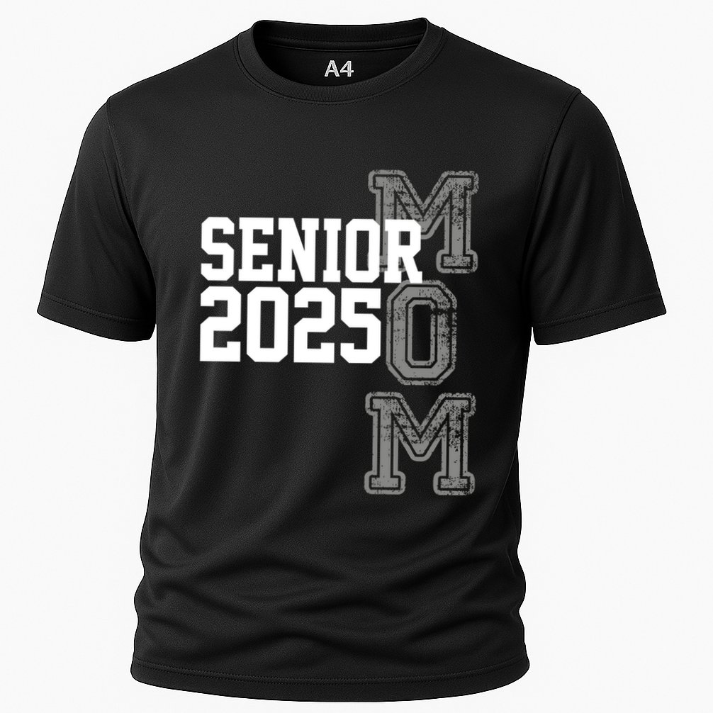 Mom Senior 2025 Proud Mom Of A Class Of 2025 Graduate Gift Cooling Performance Crew T-Shirt