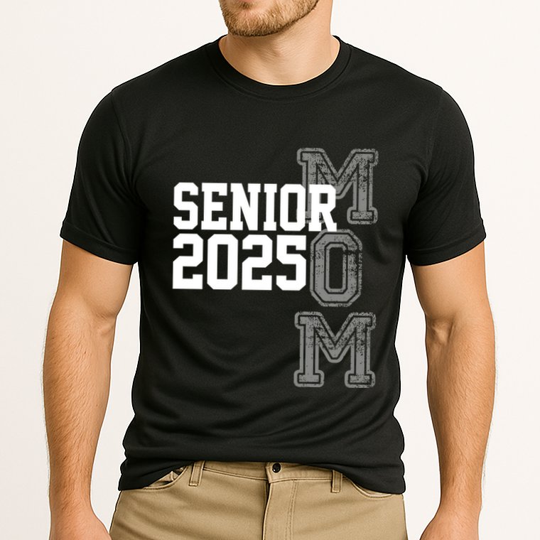 Mom Senior 2025 Proud Mom Of A Class Of 2025 Graduate Gift Cooling Performance Crew T-Shirt