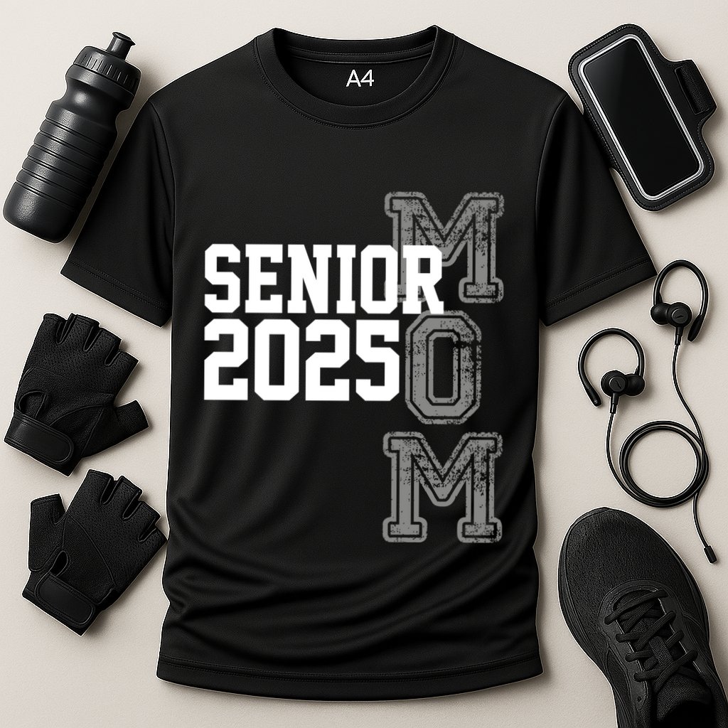 Mom Senior 2025 Proud Mom Of A Class Of 2025 Graduate Gift Cooling Performance Crew T-Shirt