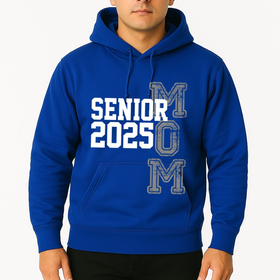 Mom Senior 2025 Proud Mom Of A Class Of 2025 Graduate Gift Hoodie