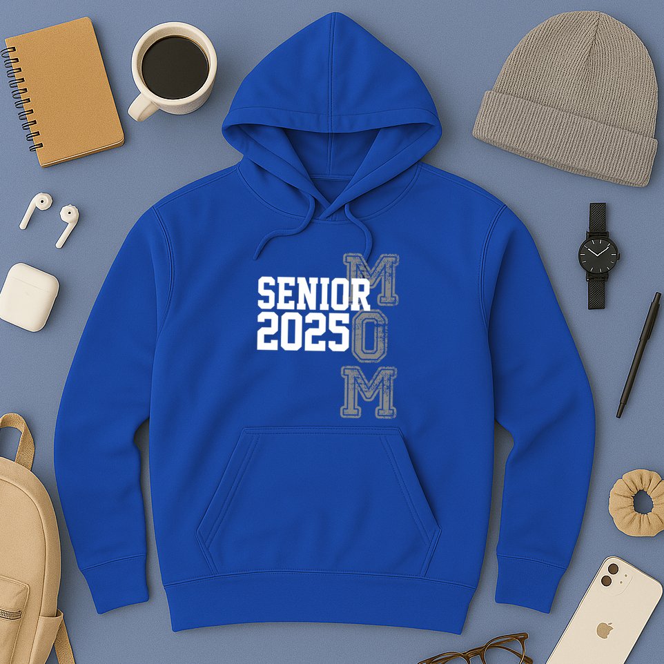 Mom Senior 2025 Proud Mom Of A Class Of 2025 Graduate Gift Hoodie