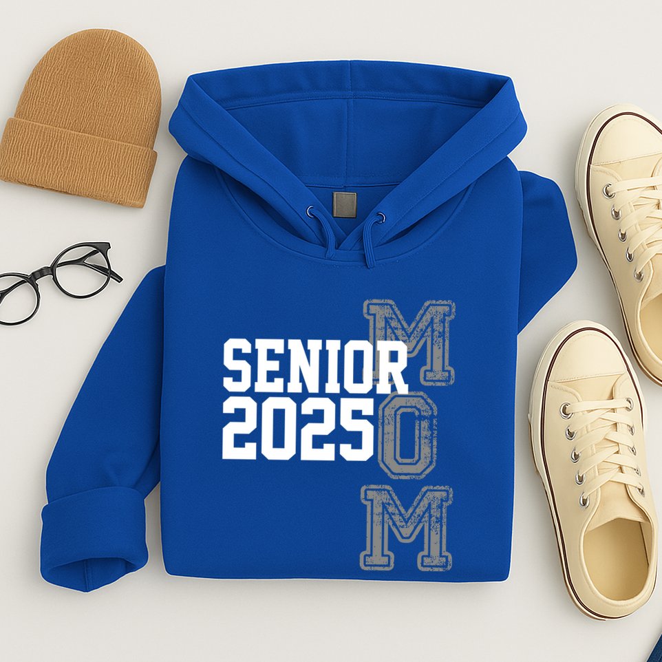 Mom Senior 2025 Proud Mom Of A Class Of 2025 Graduate Gift Hoodie