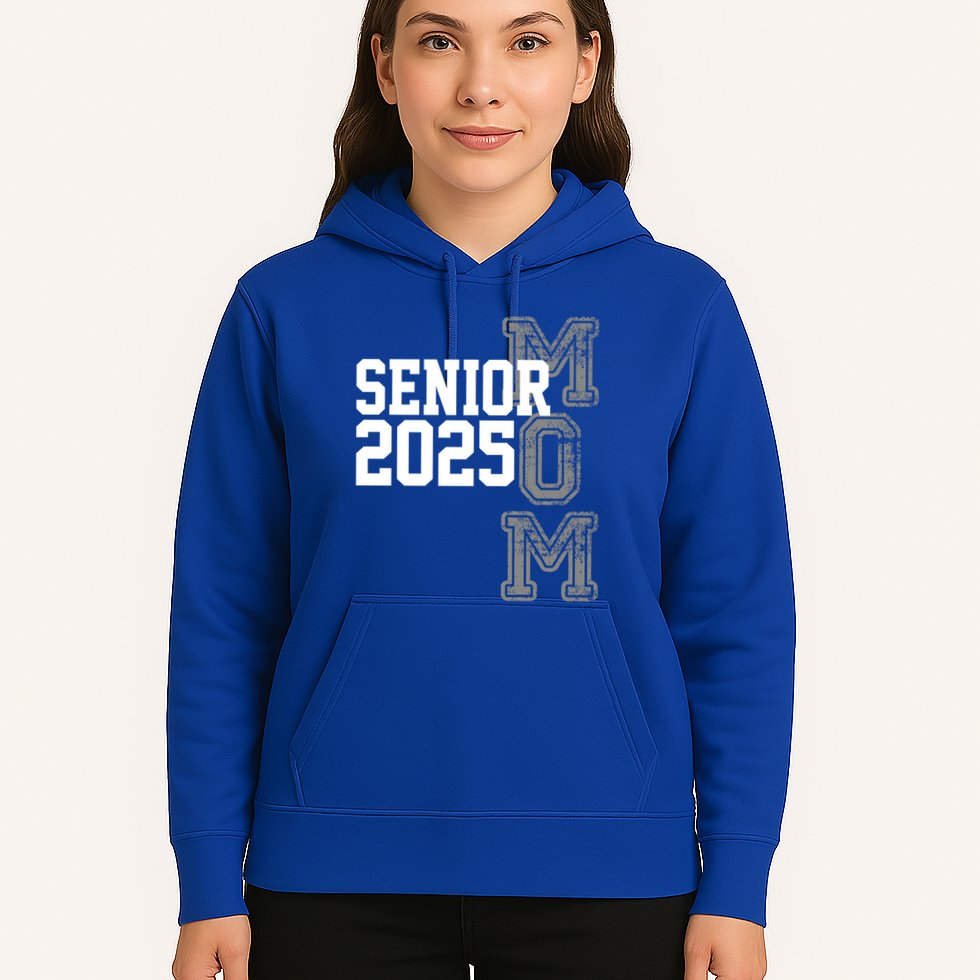 Mom Senior 2025 Proud Mom Of A Class Of 2025 Graduate Gift Hoodie