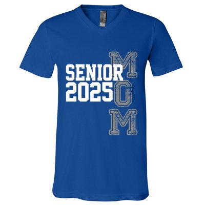 Mom Senior 2025 Proud Mom Of A Class Of 2025 Graduate Gift V-Neck T-Shirt
