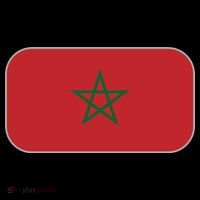 Morocco Soccer Moroccan Flag Sustainable Bucket Hat