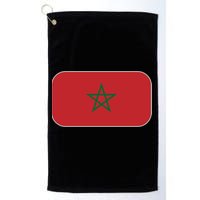 Morocco Soccer Moroccan Flag Golf Towel