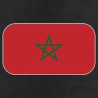 Morocco Soccer Moroccan Flag Golf Towel