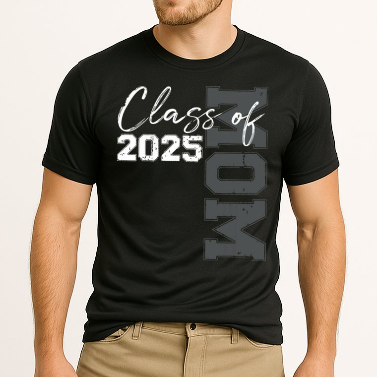 Mom Senior 2025 Proud Mom Of A Class Of 2025 Graduate Mother Cooling Performance Crew T-Shirt