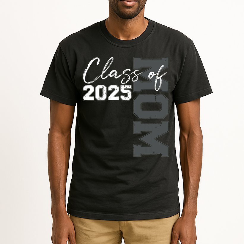 Mom Senior 2025 Proud Mom Of A Class Of 2025 Graduate Mother Tall T-Shirt