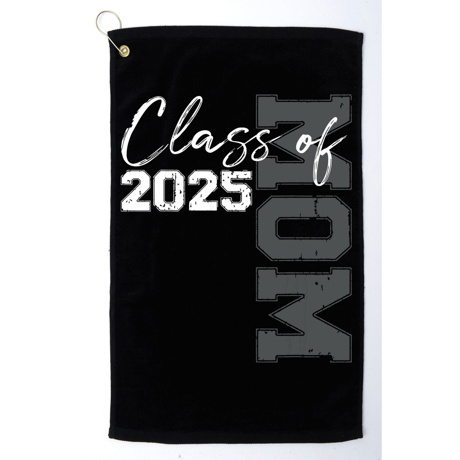 Mom Senior 2025 Proud Mom Of A Class Of 2025 Graduate Mother Golf Towel