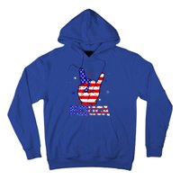 Merica Sign 4th Of July Vintage America Flag Retro Usa Funny Gift Hoodie