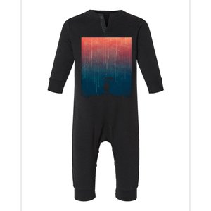 Meteor Shower Infant Fleece One Piece