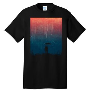 Meteor Shower Tall T-Shirt