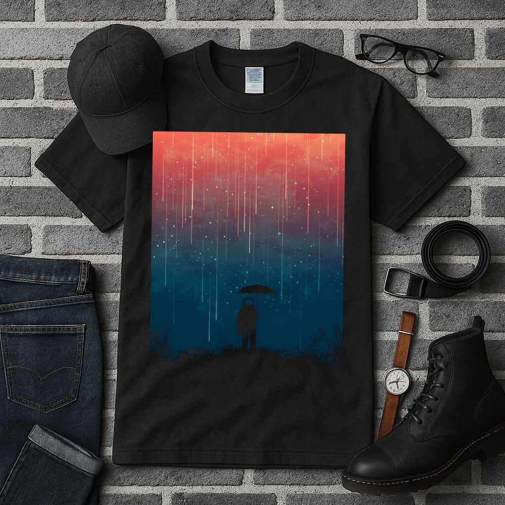 Meteor Shower Tall T-Shirt