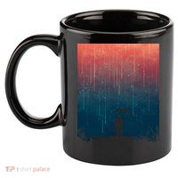 Meteor Shower 11oz C Handle Ceramic Mug