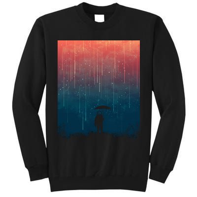 Meteor Shower Tall Sweatshirt