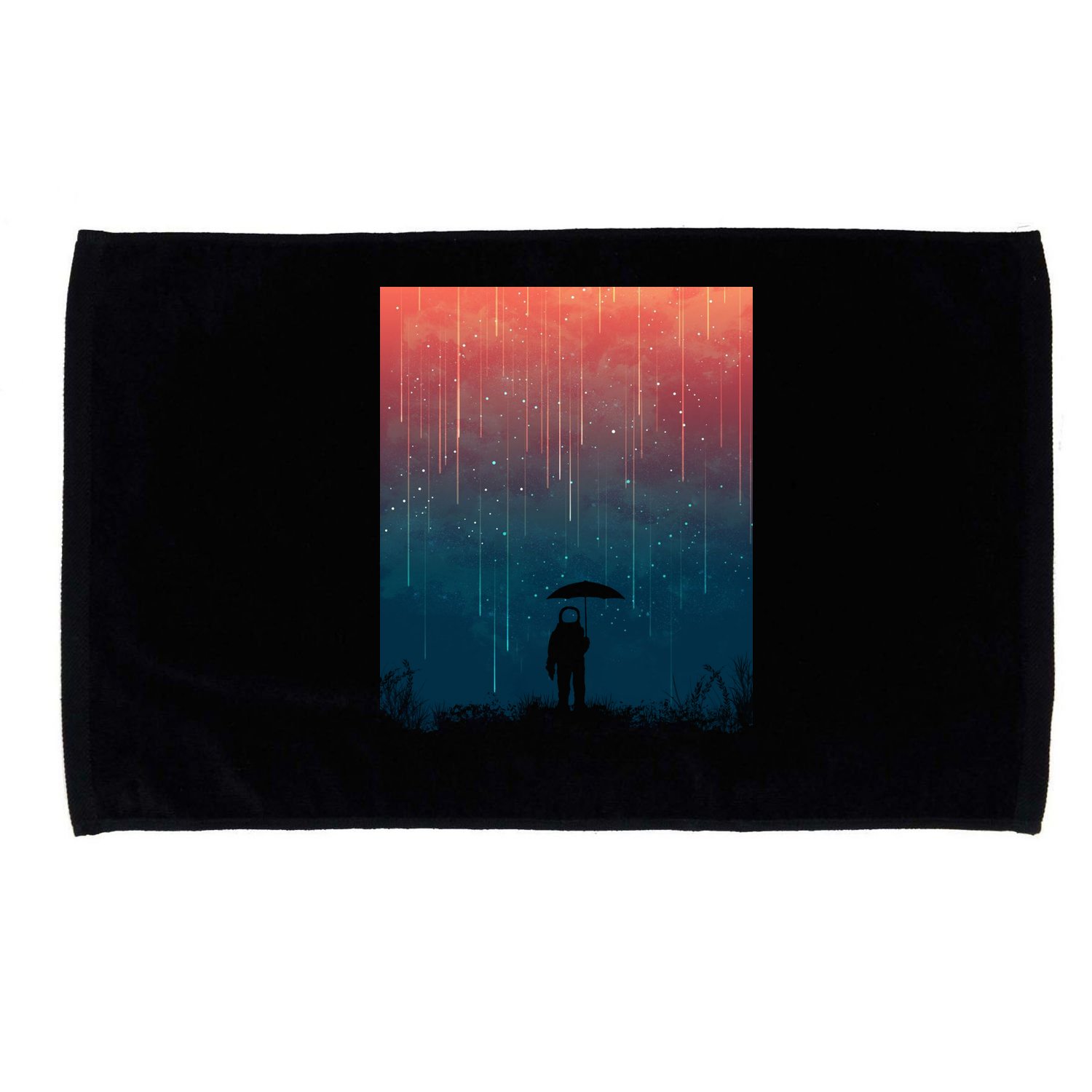 Meteor Shower Microfiber Hand Towel