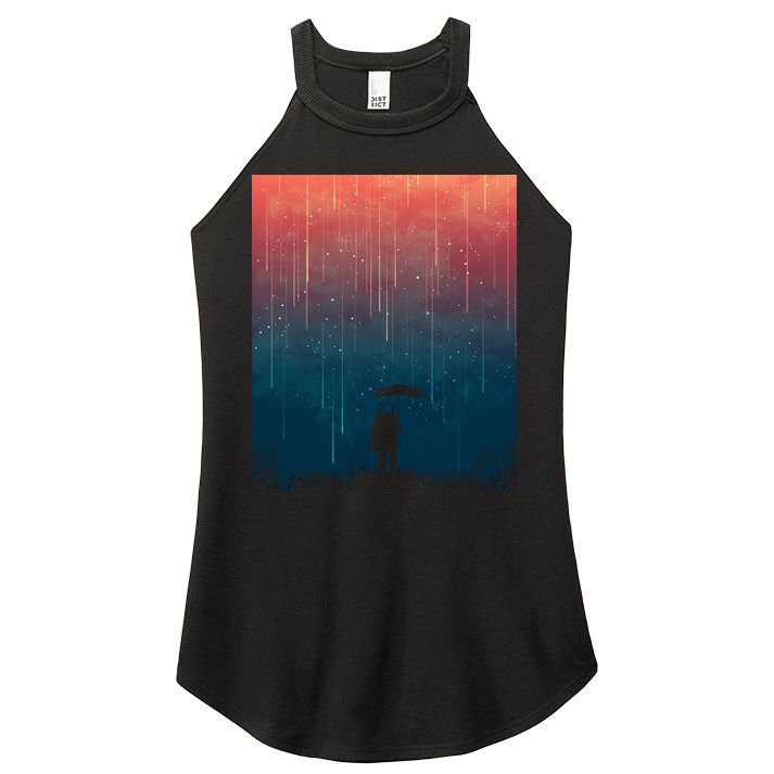 Meteor Shower Women's Perfect Tri Rocker Tank