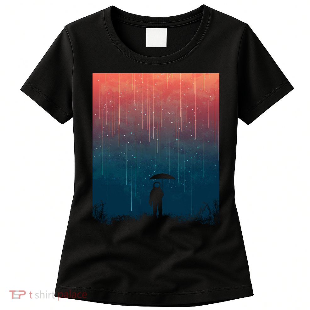 Meteor Shower Womens T-Shirt