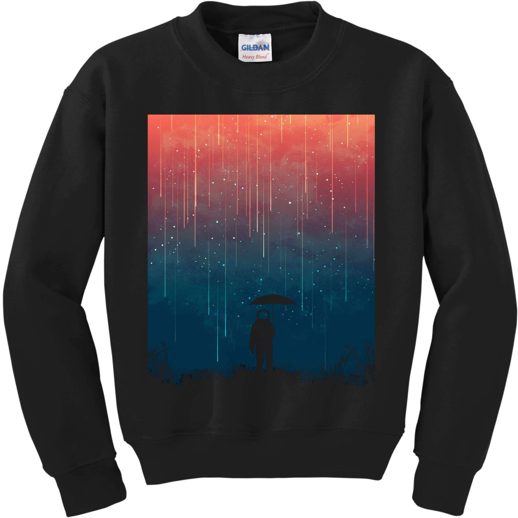 Meteor Shower Kids Sweatshirt