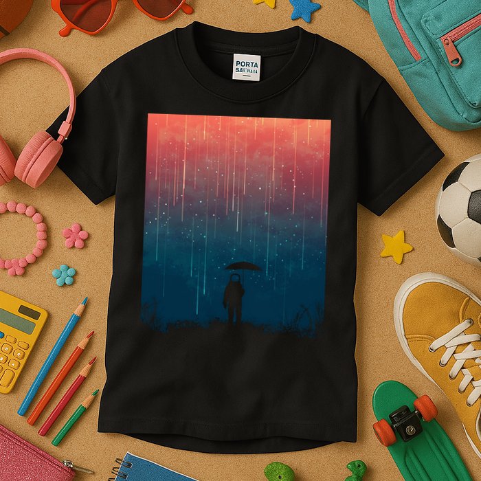 Meteor Shower Kids T-Shirt