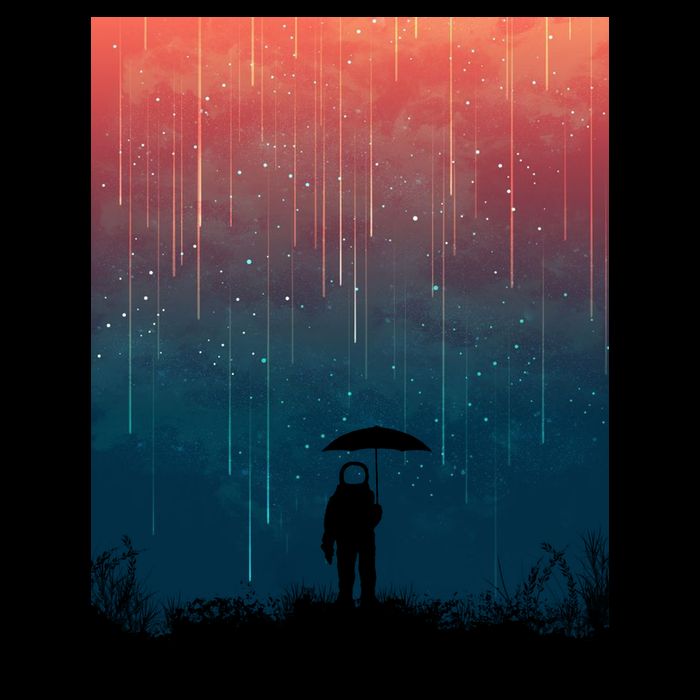 Meteor Shower Kids T-Shirt