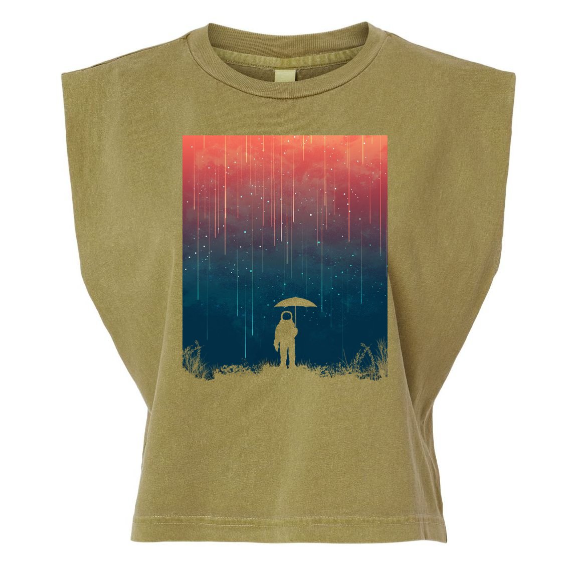 Meteor Shower Garment-Dyed Women's Muscle Tee