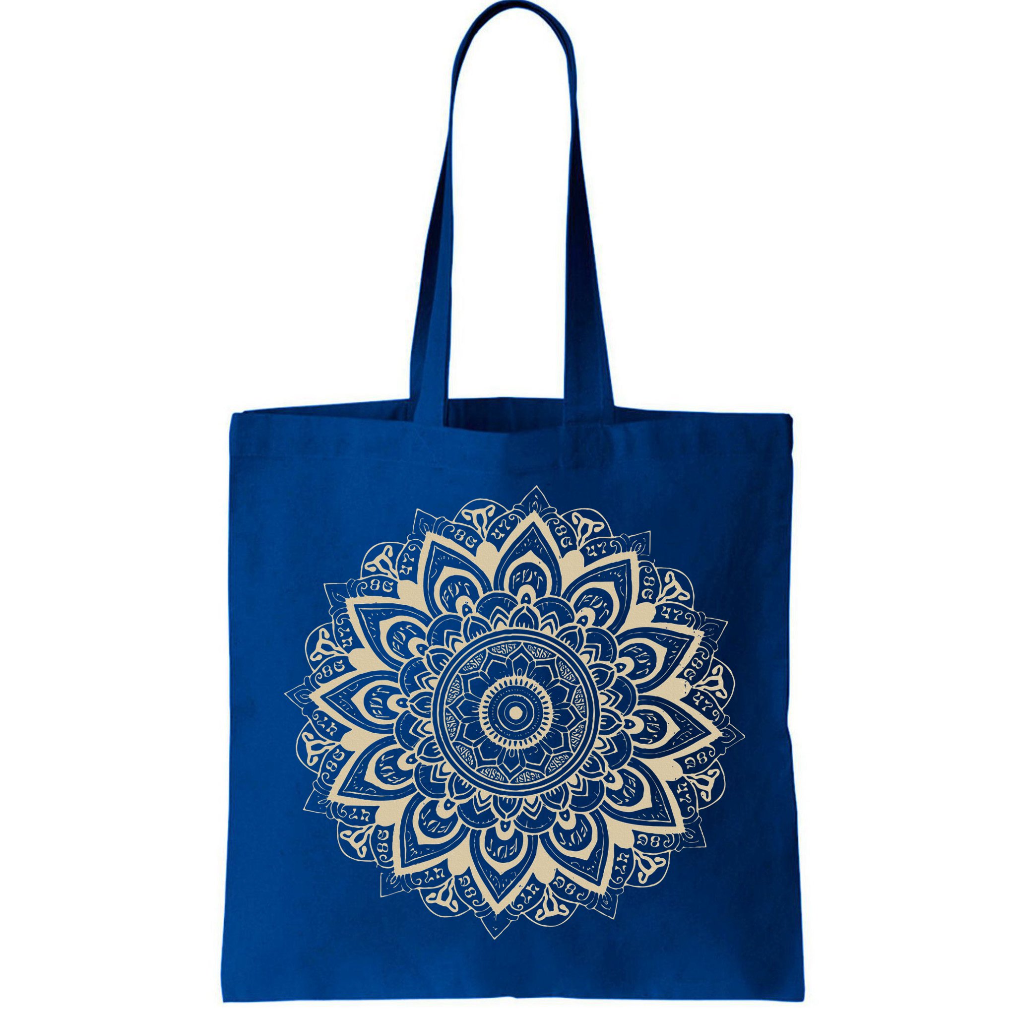 Mandala Style 86 47 Subtle Anti Trump Resist 8647  Bag