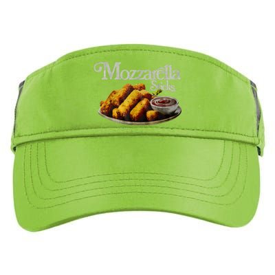 Mozzarella Sticks 90S Mozzarella Stick Lover Bread Adult Drive Performance Visor