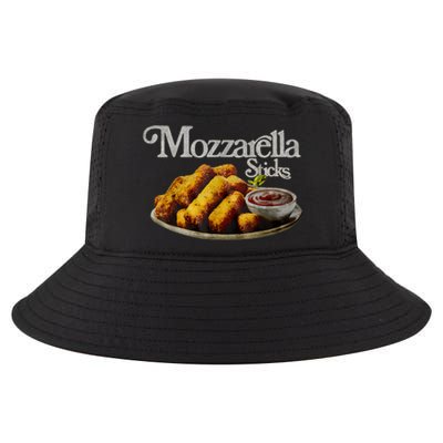 Mozzarella Sticks 90S Mozzarella Stick Lover Bread Cool Comfort Performance Bucket Hat