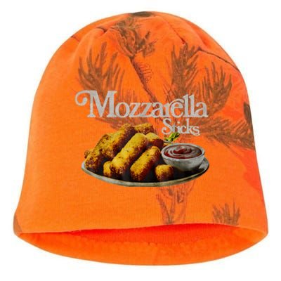 Mozzarella Sticks 90S Mozzarella Stick Lover Bread Kati - Camo Knit Beanie