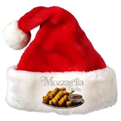 Mozzarella Sticks 90S Mozzarella Stick Lover Bread Premium Christmas Santa Hat