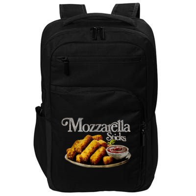 Mozzarella Sticks 90s Mozzarella Stick Lover Bread Impact Tech Backpack